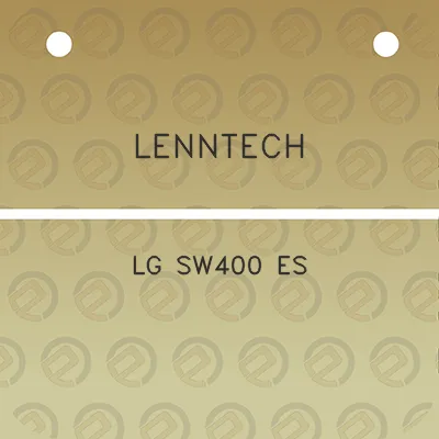 lenntech-lg-sw400-es