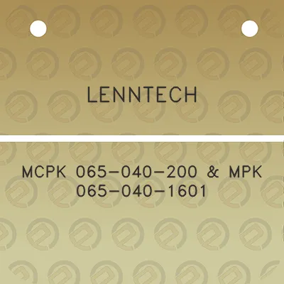 lenntech-mcpk-065-040-200-mpk-065-040-1601