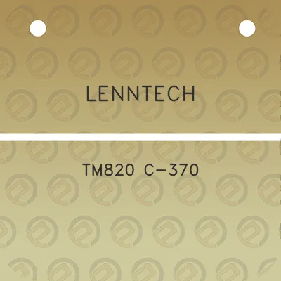 lenntech-tm820-c-370