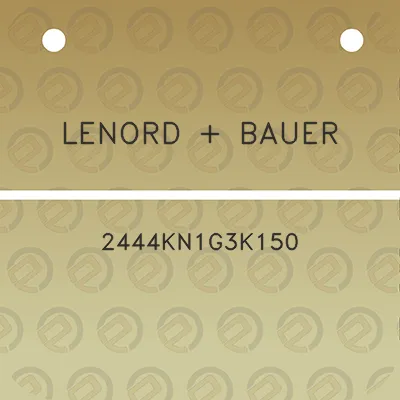 lenord-bauer-2444kn1g3k150