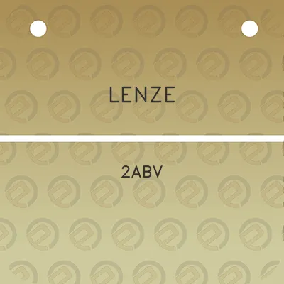 lenze-2abv