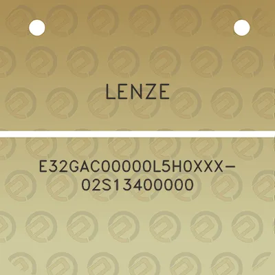 lenze-e32gac00000l5h0xxx-02s13400000