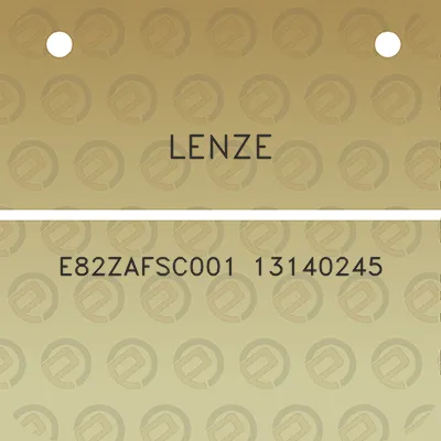 lenze-e82zafsc001-13140245