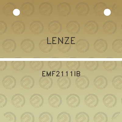 lenze-emf2111ib