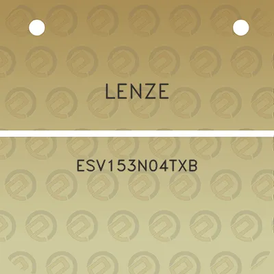 lenze-esv153n04txb