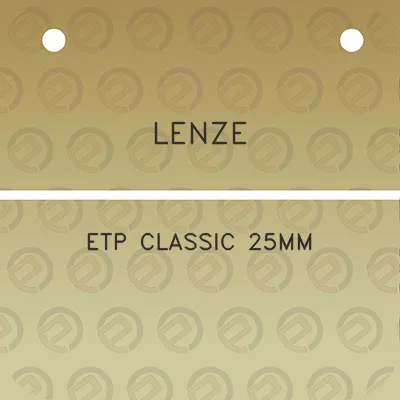 lenze-etp-classic-25mm