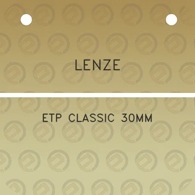 lenze-etp-classic-30mm