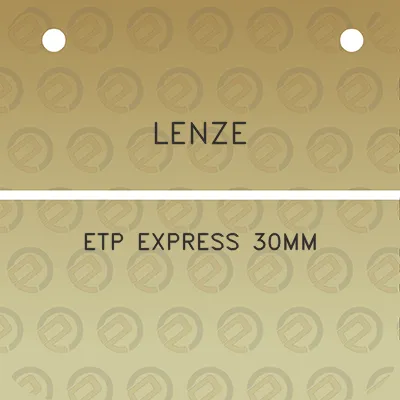 lenze-etp-express-30mm