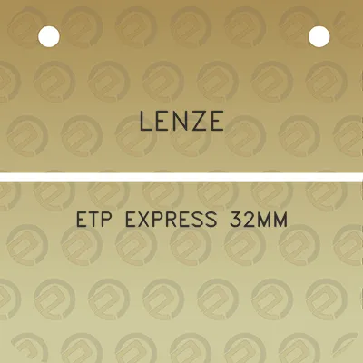 lenze-etp-express-32mm