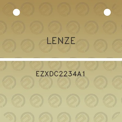 lenze-ezxdc2234a1