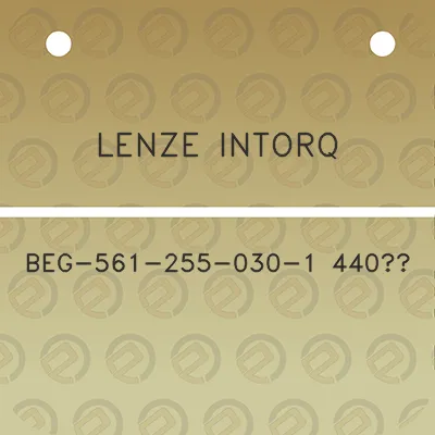 lenze-intorq-beg-561-255-030-1-440