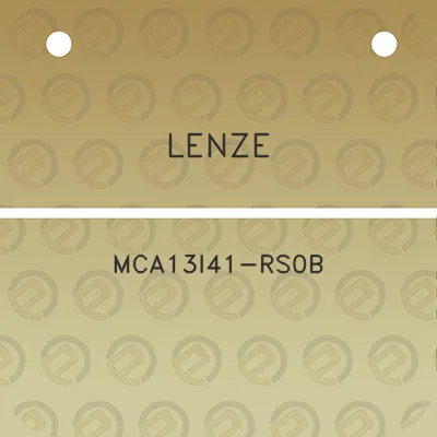 lenze-mca13i41-rs0b