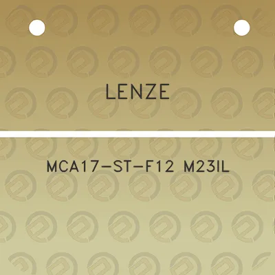 lenze-mca17-st-f12-m23il