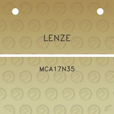 lenze-mca17n35