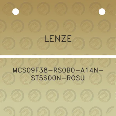 lenze-mcs09f38-rs0b0-a14n-st5s00n-rosu