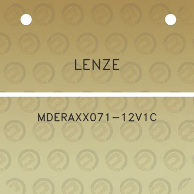 lenze-mderaxx071-12v1c