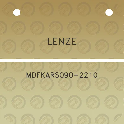 lenze-mdfkars090-2210