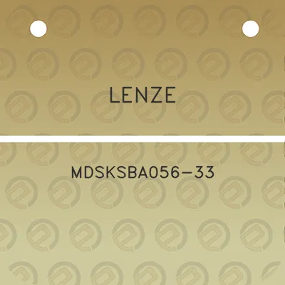 lenze-mdsksba056-33