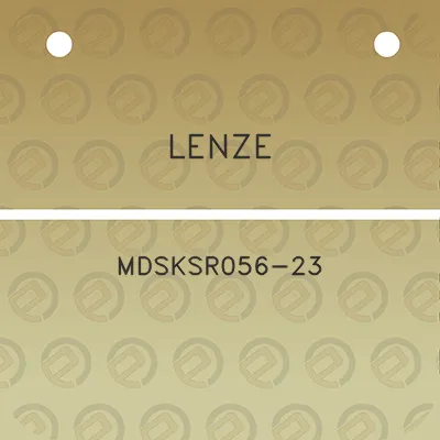 lenze-mdsksr056-23