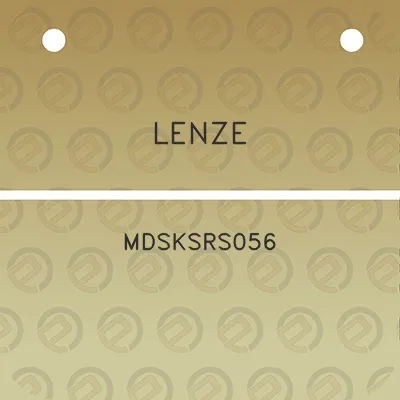 lenze-mdsksrs056