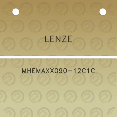 lenze-mhemaxx090-12c1c