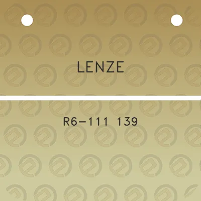 lenze-r6-111-139