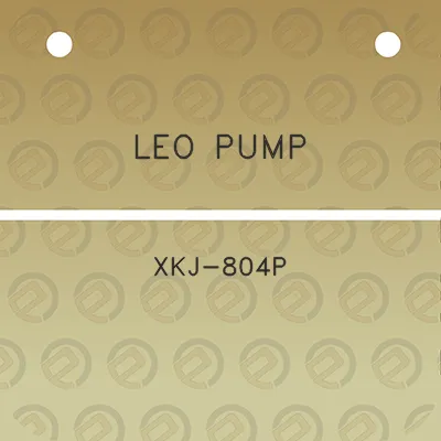 leo-pump-xkj-804p