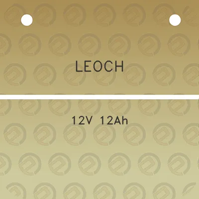 leoch-12v-12ah