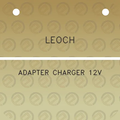 leoch-adapter-charger-12v