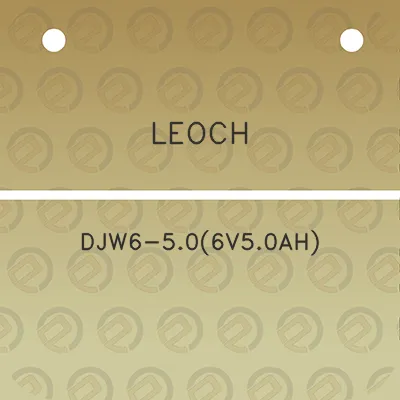 leoch-djw6-50-6v50ah