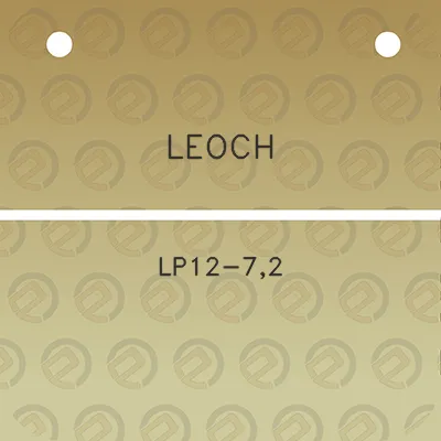 leoch-lp12-72