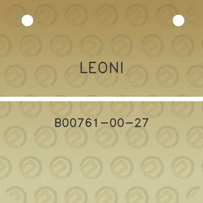 leoni-b00761-00-27