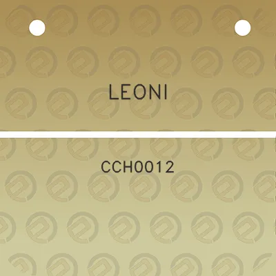 leoni-cch0012