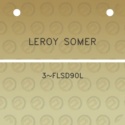 leroy-somer-3flsd90l