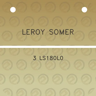 leroy-somer-3-ls180l0