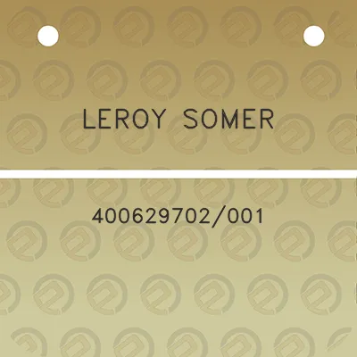 leroy-somer-400629702001