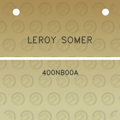 leroy-somer-400nb00a