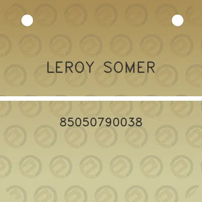 leroy-somer-85050790038