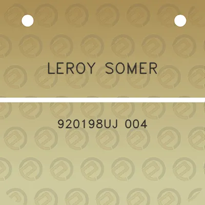 leroy-somer-920198uj-004