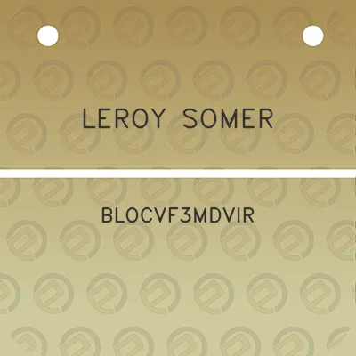 leroy-somer-blocvf3mdvir