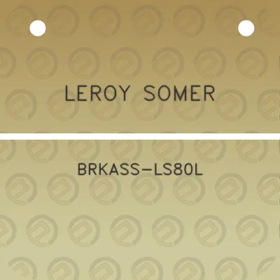 leroy-somer-brkass-ls80l