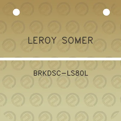 leroy-somer-brkdsc-ls80l