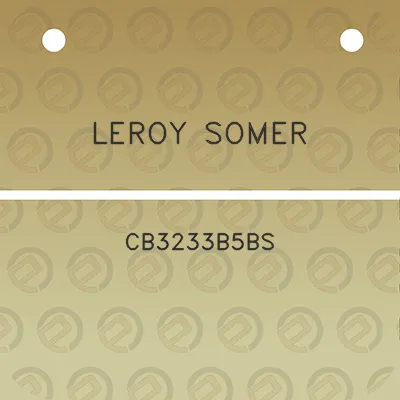 leroy-somer-cb3233b5bs