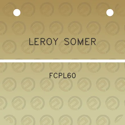 leroy-somer-fcpl60