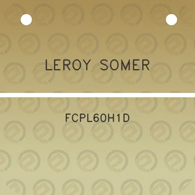 leroy-somer-fcpl60h1d