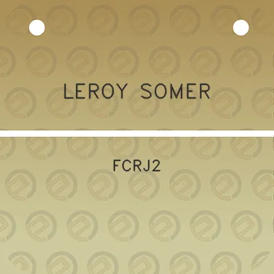 leroy-somer-fcrj2