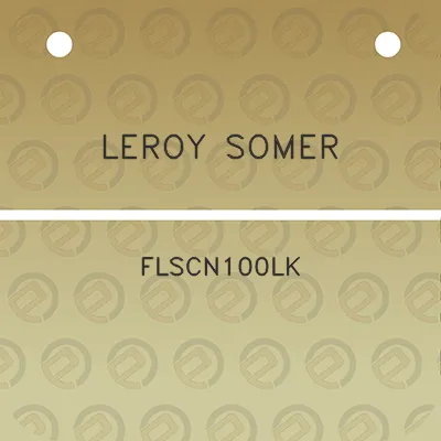 leroy-somer-flscn100lk