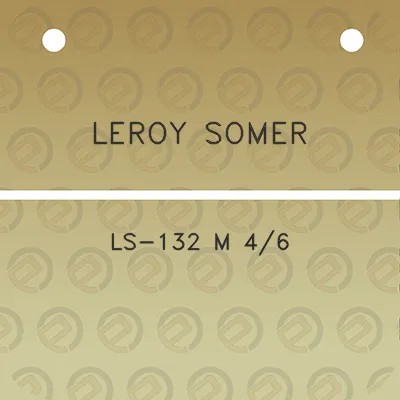 leroy-somer-ls-132-m-46