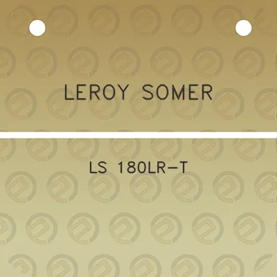 leroy-somer-ls-180lr-t