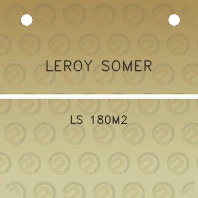 leroy-somer-ls-180m2